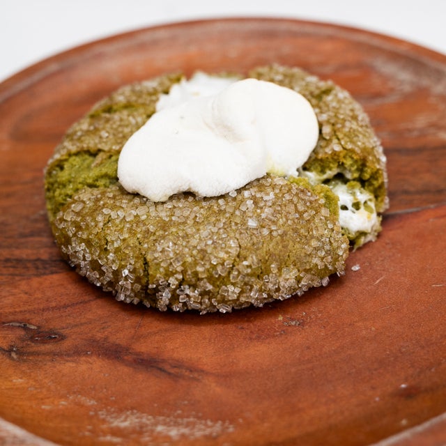 Marshmallow Matcha Cookie
